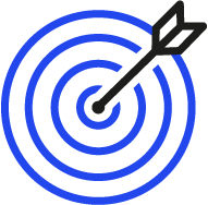 Target board with arrow