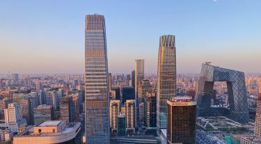 China skyline